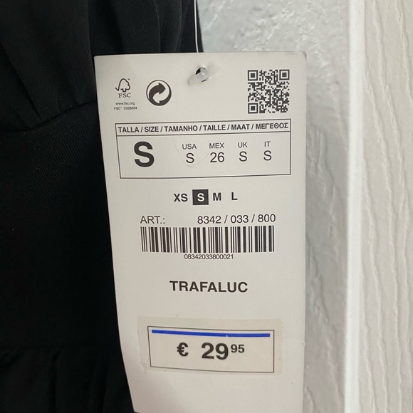 Strapless mini dress size small - Picture 2 of 3